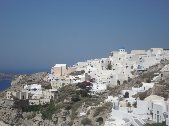 The houses of Oia