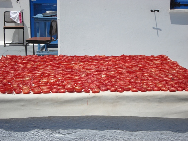 Santorini cherry tomatoes